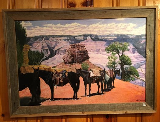 88-Train Mules - Grand Canyon